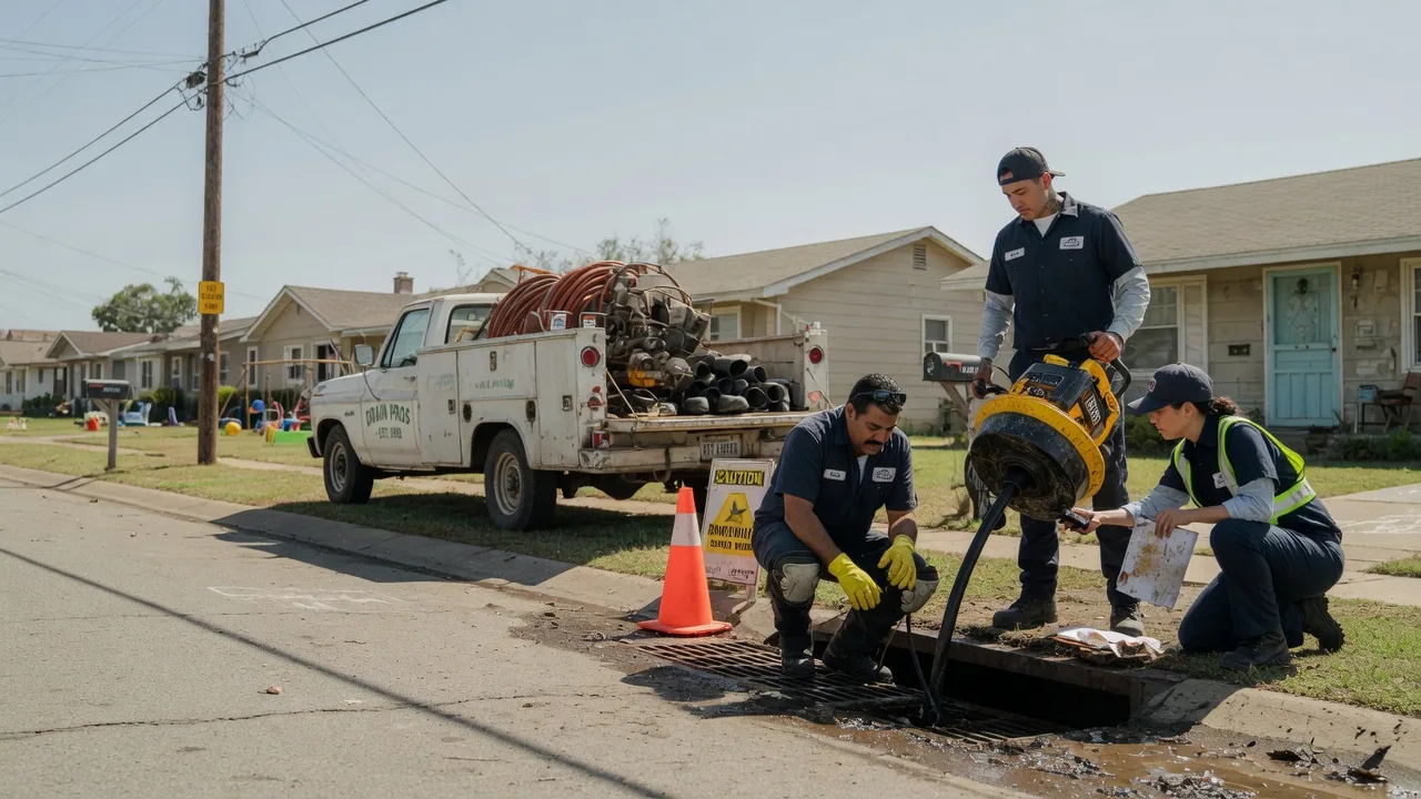 Drain Cleaning in Ratcliff, TX near me